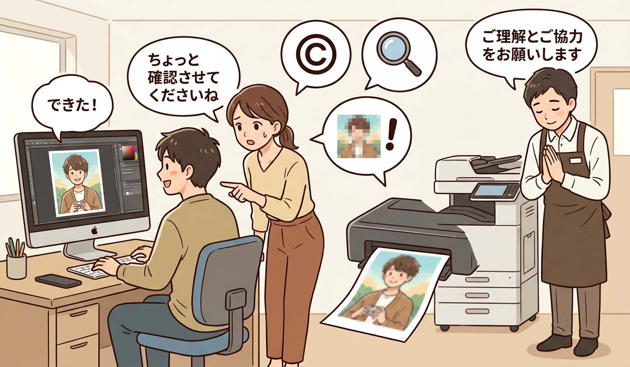 【お客様へ】AI生成データで印刷をご依頼いただく際の大切なお願いと注意点